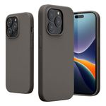 Husa Kwmobile pentru Apple iPhone 14 Pro, Silicon, Gri, 59073.155 fotografia produsului