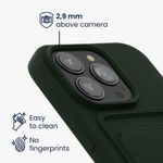 Husa Kwmobile pentru Apple iPhone 14 Pro, Silicon, Verde, 59114.80 fotografia produsului View 4 S
