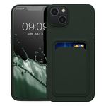 Husa Kwmobile pentru Apple iPhone 14 Plus, Silicon, Verde, 59113.80 fotografia produsului