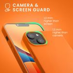 Husa Kwmobile pentru Apple iPhone 14 Plus, Silicon, Portocaliu, 59076.150 fotografia produsului View 6 S