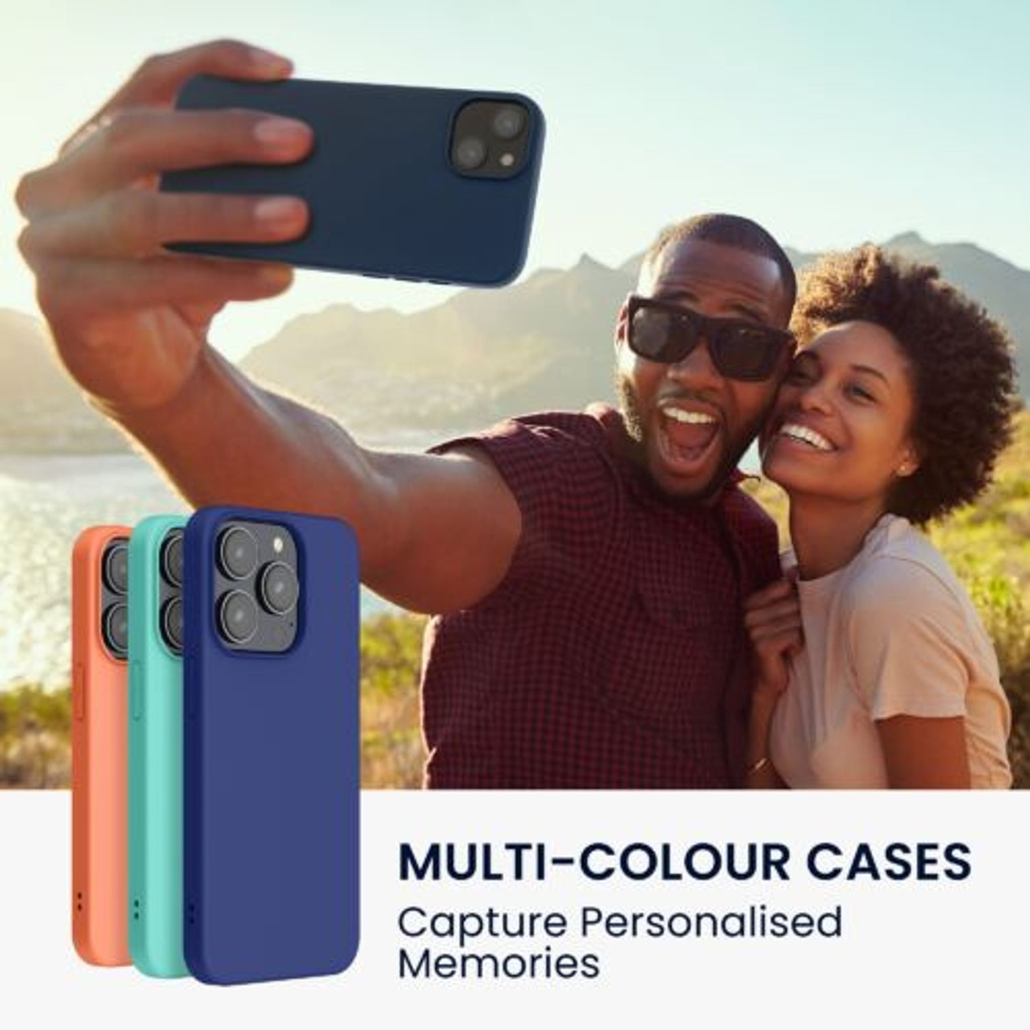 Husa Kwmobile pentru Apple iPhone 14 Plus, Silicon, Albastru, 59080.116 fotografia produsului View 3 L