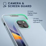 Husa Kwmobile pentru Apple iPhone 14 Plus, Silicon, Albastru, 59076.58 fotografia produsului View 6 S