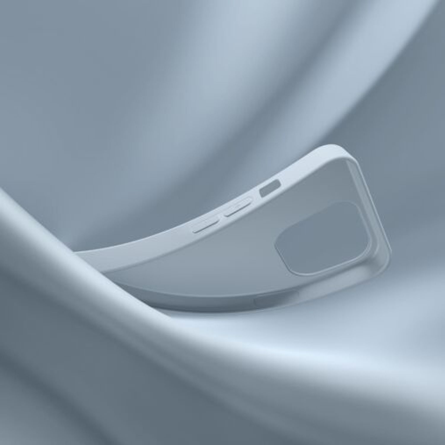 Husa Kwmobile pentru Apple iPhone 14 Plus, Silicon, Albastru, 59076.58 fotografia produsului View 10 L