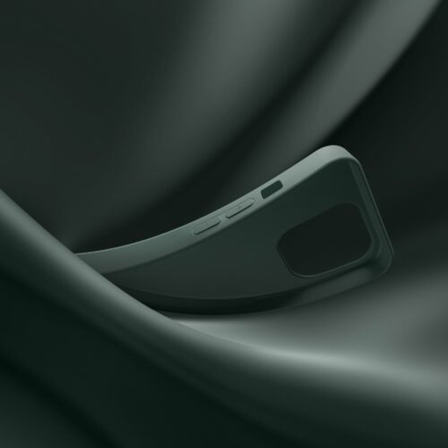 Husa Kwmobile pentru Apple iPhone 14 Plus, Silicon, Verde, 59076.169 fotografia produsului View 10 L
