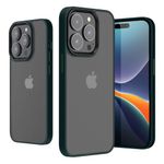 Husa Kwmobile pentru Apple iPhone 14 Pro, Silicon, Verde/Transparent, 59091.80 fotografia produsului