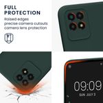 Husa Kwmobile pentru Realme 8i, Silicon, Verde, 58293.169 fotografia produsului View 3 S