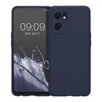 Husa Kwmobile pentru OPPO Find X5 Lite, Silicon, Albastru, 57633.186 fotografia produsului