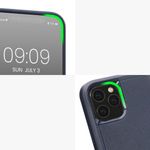 Husa Kwmobile pentru Apple iPhone 12/iPhone 12 Pro, Silicon, Albastru, 59196.17 fotografia produsului View 10 S