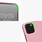 Husa Kwmobile pentru Apple iPhone 12/iPhone 12 Pro, Silicon, Roz, 59196.10 fotografia produsului View 10 S