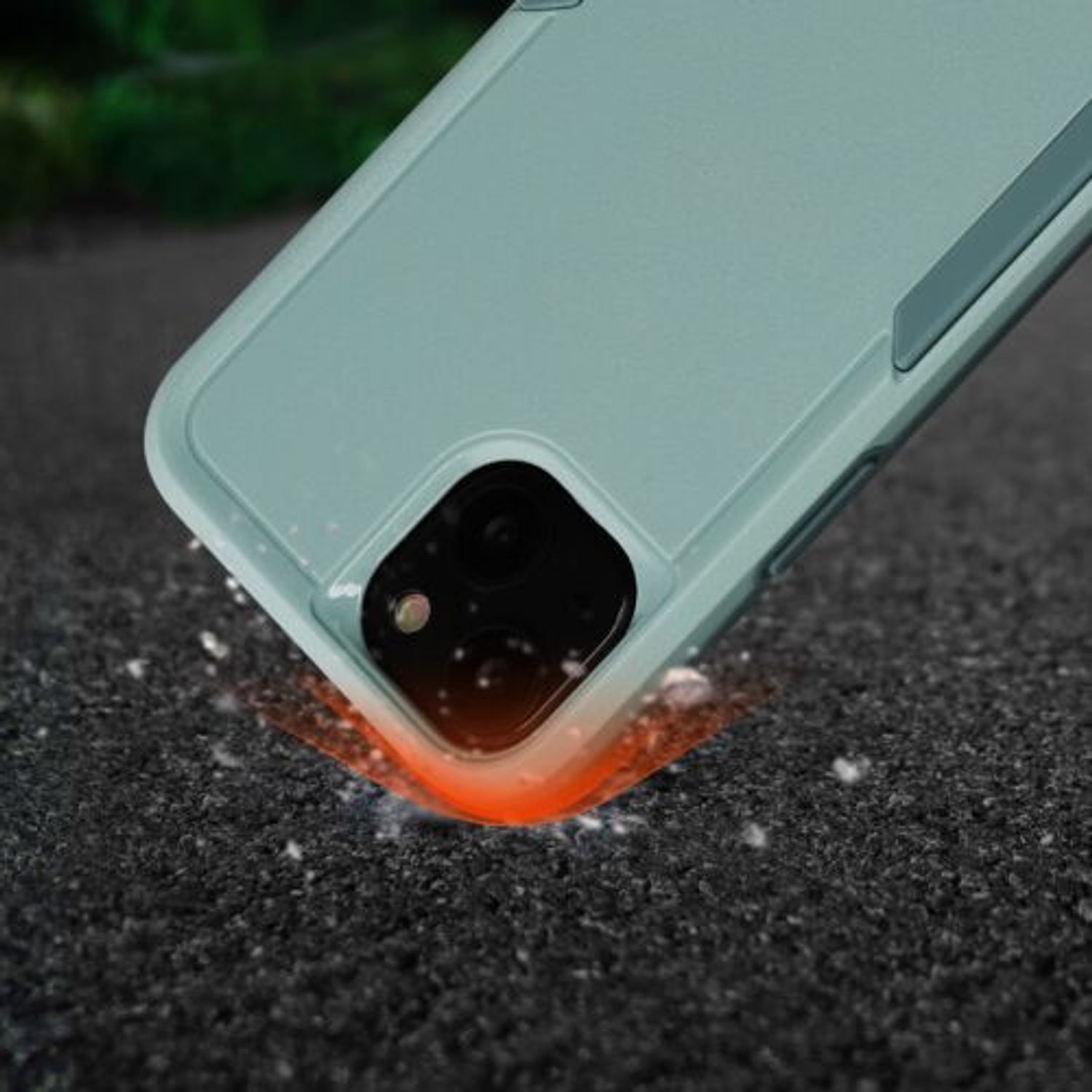 Husa Kwmobile pentru Apple iPhone 13, Silicon, Verde, 59198.71 fotografia produsului View 9 L