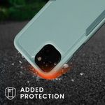 Husa Kwmobile pentru Apple iPhone 13, Silicon, Verde, 59198.71 fotografia produsului View 3 S