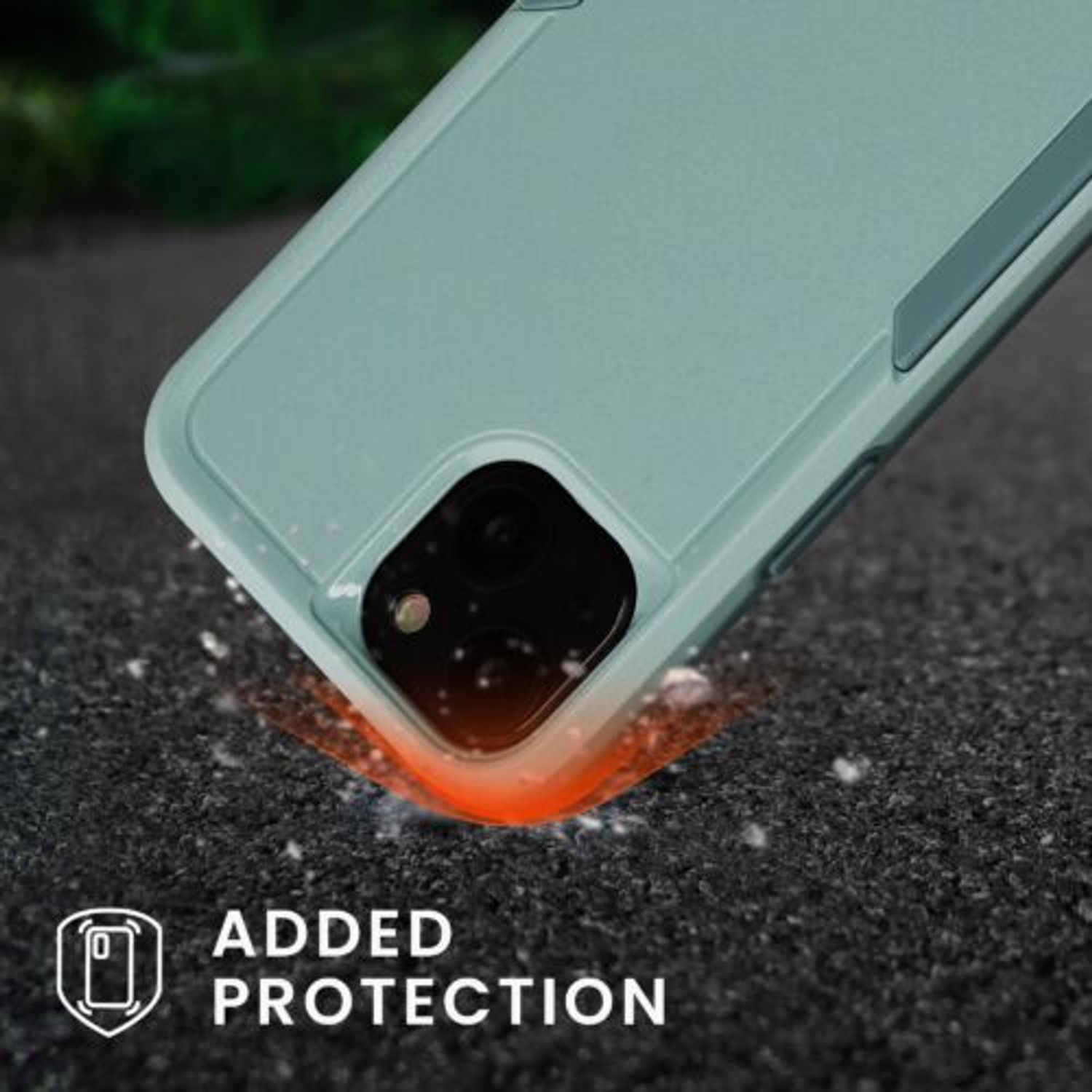 Husa Kwmobile pentru Apple iPhone 13, Silicon, Verde, 59198.71 fotografia produsului View 3 L