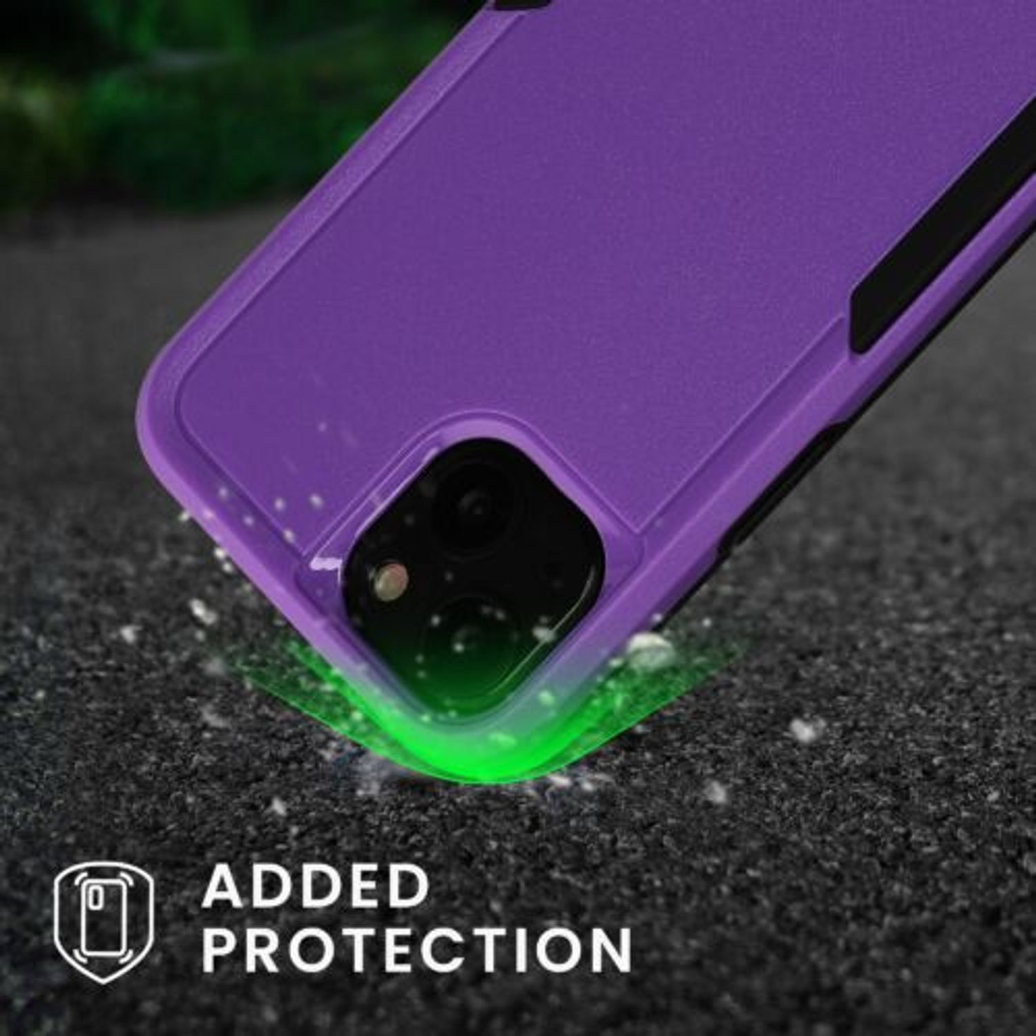 Husa Kwmobile pentru Apple iPhone 13, Silicon, Mov, 59198.108 fotografia produsului View 6 L