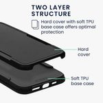 Husa Kwmobile pentru Apple iPhone 13 Pro Max, Silicon, Negru, 59200.01 fotografia produsului View 2 S