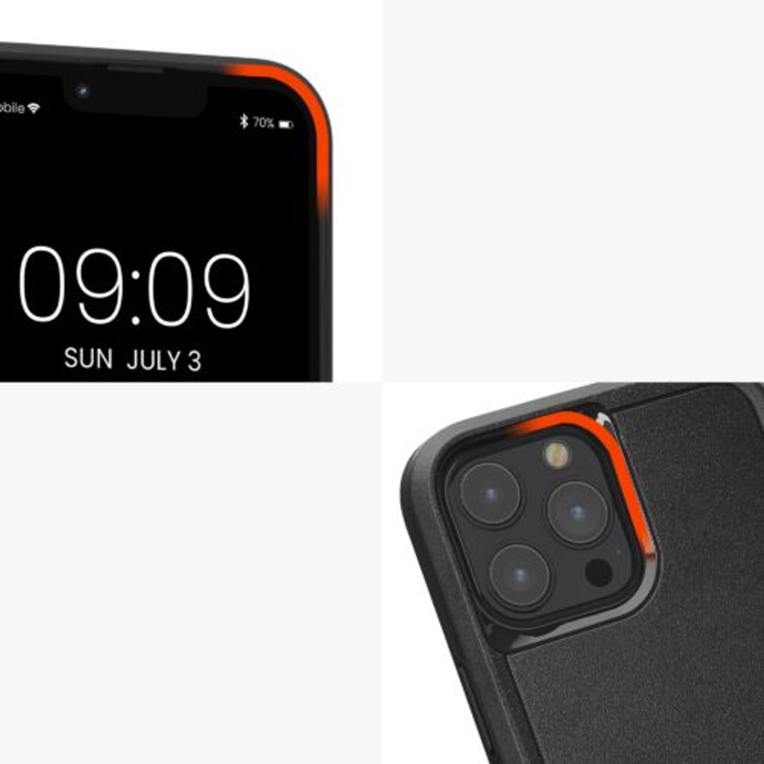 Husa Kwmobile pentru Apple iPhone 13 Pro Max, Silicon, Negru, 59200.01 fotografia produsului View 10 L