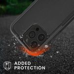 Husa Kwmobile pentru Apple iPhone 13 Pro, Silicon, Negru, 59199.01 fotografia produsului View 3 S