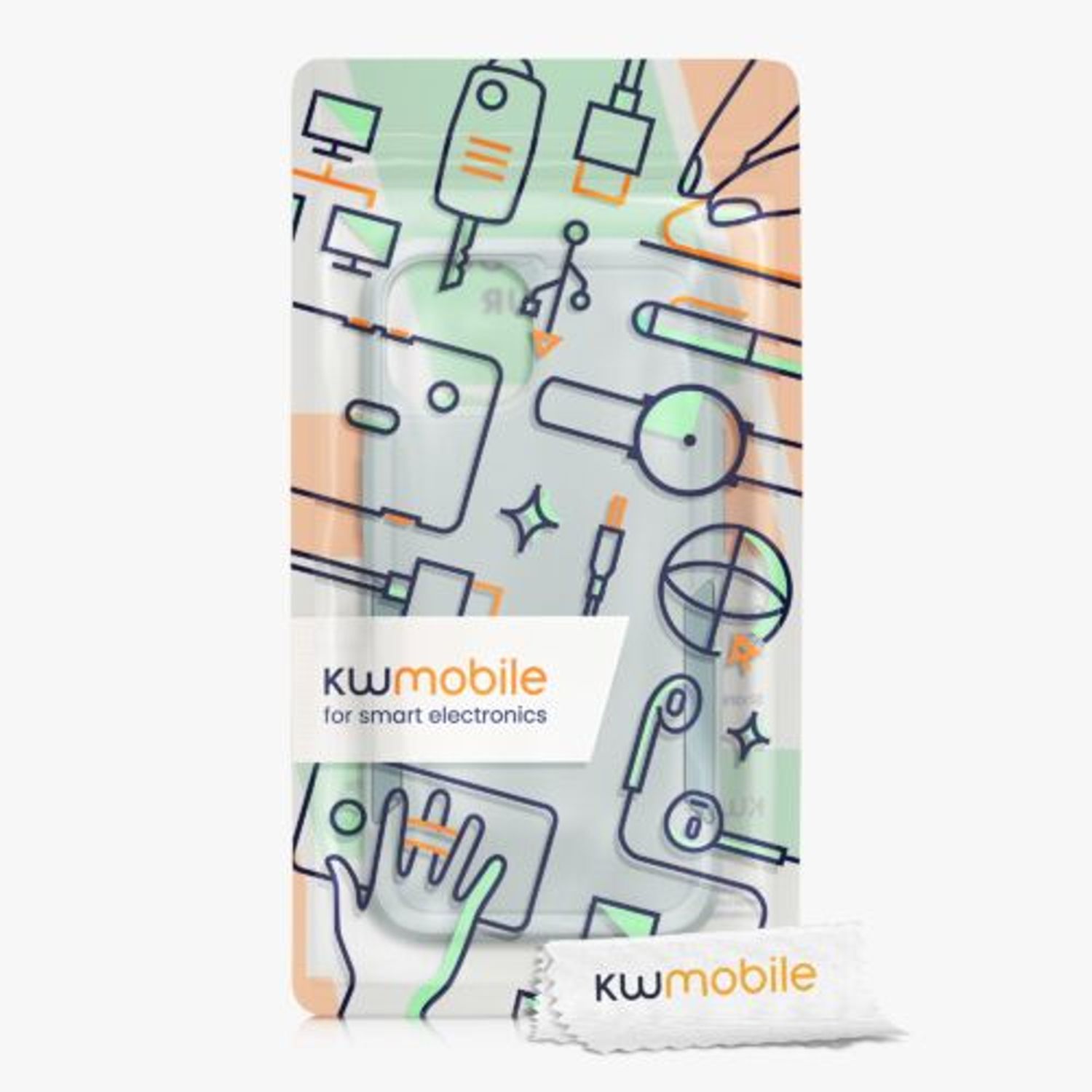 Husa Kwmobile pentru Apple iPhone 13, Silicon, Verde, 59198.71 fotografia produsului View 8 L