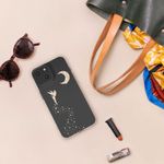 Husa Kwmobile pentru Apple iPhone 14, Silicon, Transparent/Auriu, 59204.02 fotografia produsului View 5 S