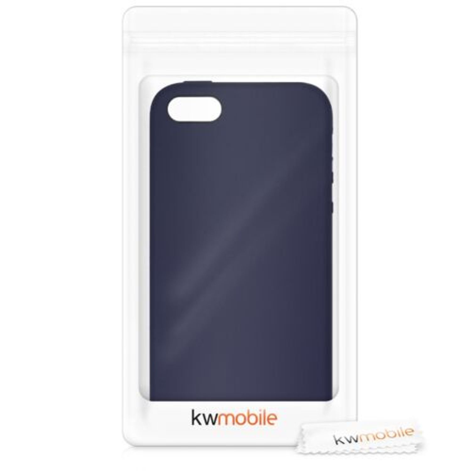 Husa pentru Apple iPhone 5/iPhone 5s/iPhone SE, Silicon, Albastru, 42766.182 fotografia produsului View 7 L