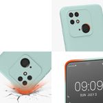 Husa Kwmobile pentru Xiaomi Redmi 10C, Silicon, Verde, 59229.200 fotografia produsului View 7 S