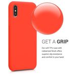 Husa pentru Apple iPhone X/iPhone XS, Silicon, Rosu, 46313.164 fotografia produsului View 5 S