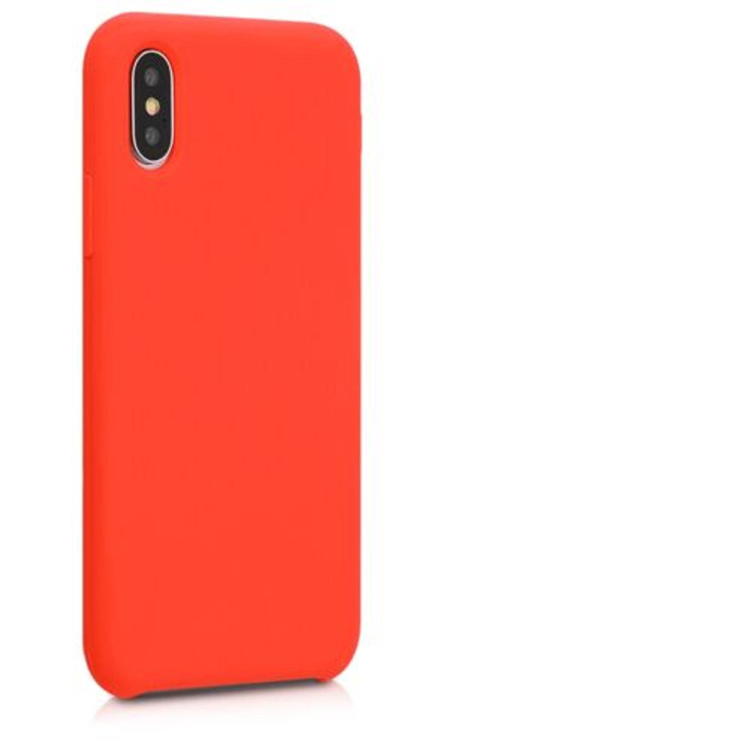 Husa pentru Apple iPhone X/iPhone XS, Silicon, Rosu, 46313.164 fotografia produsului View 2 L