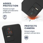 Husa Kwmobile pentru Xiaomi Poco F4, Silicon, Negru, 59244.47 fotografia produsului View 3 S