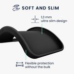 Husa Kwmobile pentru Xiaomi Poco F4, Silicon, Negru, 59244.47 fotografia produsului View 2 S