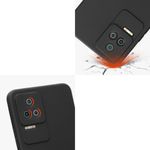 Husa Kwmobile pentru Xiaomi Poco F4, Silicon, Negru, 59244.47 fotografia produsului View 7 S