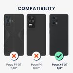 Husa Kwmobile pentru Xiaomi Poco X4 GT, Silicon, Verde, 59249.14 fotografia produsului View 5 S