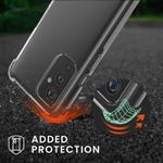 Husa Kwmobile pentru OnePlus 9, Silicon, Transparent/Verde, 54436.80 fotografia produsului View 2 S