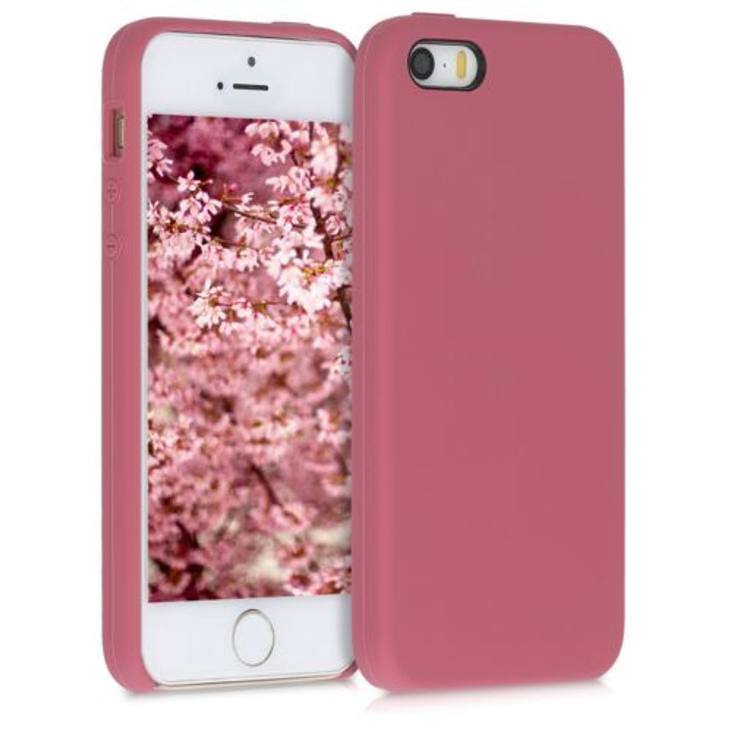 Husa pentru Apple iPhone 5/iPhone 5s/iPhone SE, Silicon, Roz, 42766.167 fotografia produsului