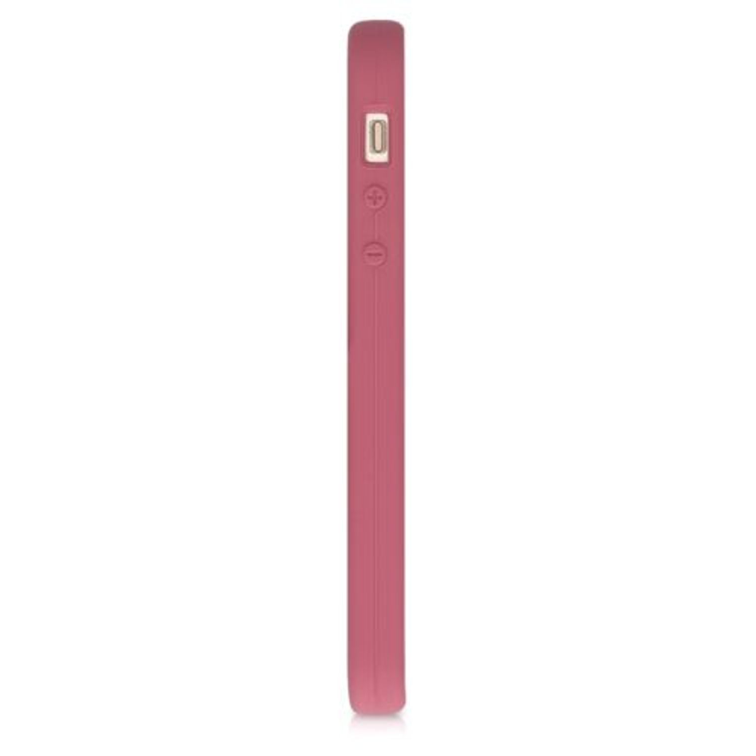 Husa pentru Apple iPhone 5/iPhone 5s/iPhone SE, Silicon, Roz, 42766.167 fotografia produsului View 5 L