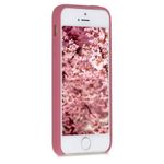 Husa pentru Apple iPhone 5/iPhone 5s/iPhone SE, Silicon, Roz, 42766.167 fotografia produsului View 3 S