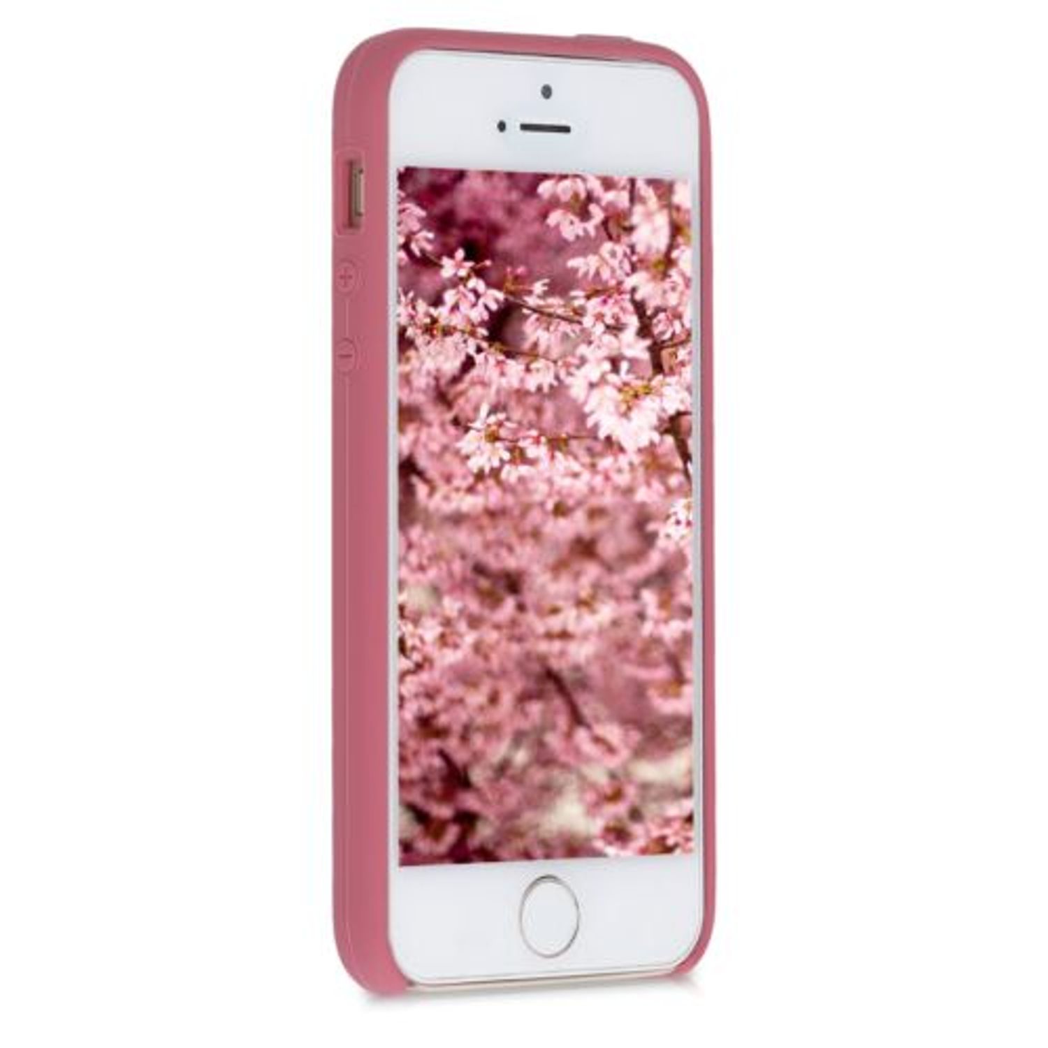 Husa pentru Apple iPhone 5/iPhone 5s/iPhone SE, Silicon, Roz, 42766.167 fotografia produsului View 3 L