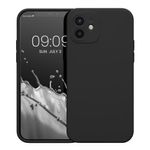 Husa Kwmobile pentru Apple iPhone 12/iPhone 12 Pro, Silicon, Negru, 59351.01 fotografia produsului