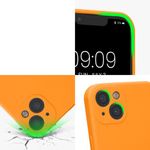 Husa Kwmobile pentru Apple iPhone 13, Silicon, Portocaliu, 59359.150 fotografia produsului View 8 S