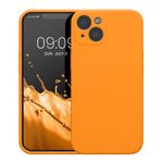 Husa Kwmobile pentru Apple iPhone 13, Silicon, Portocaliu, 59359.150 fotografia produsului