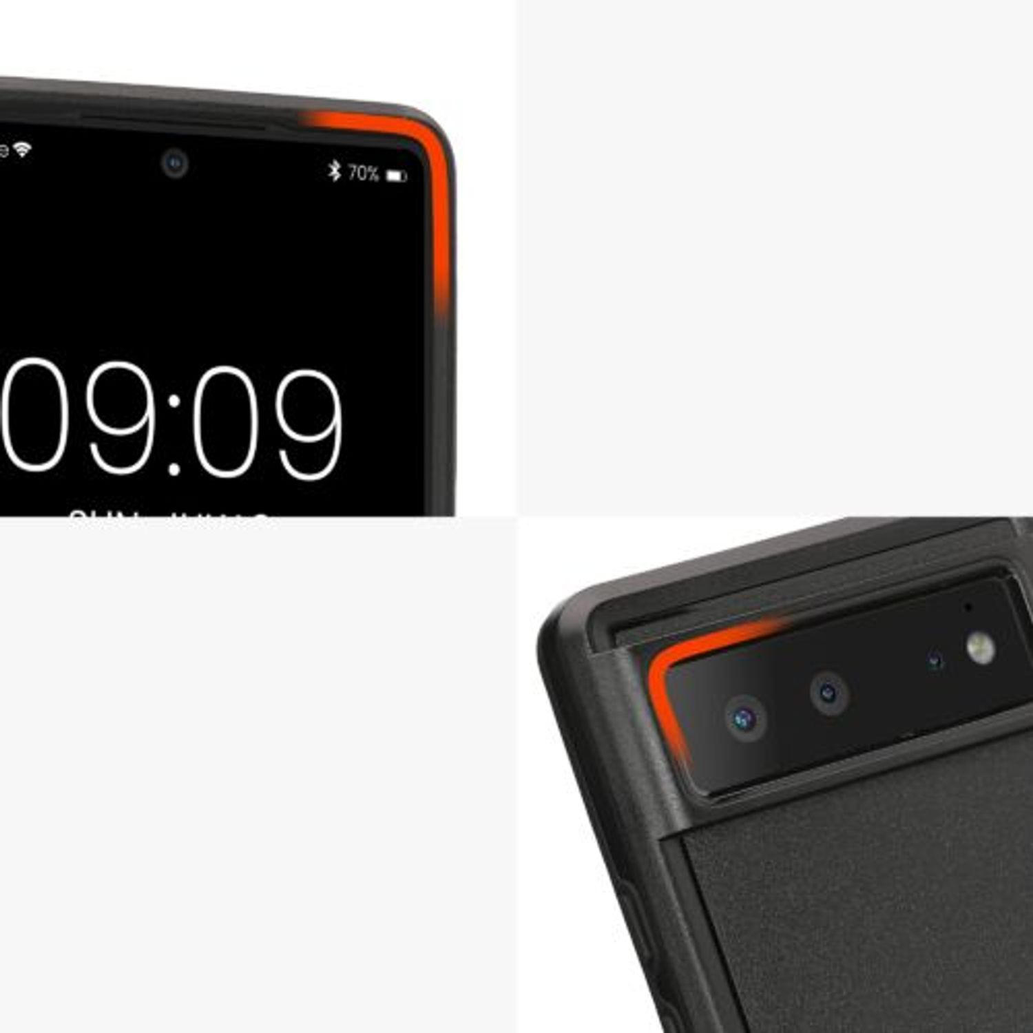 Husa Kwmobile pentru Google Pixel 6, Silicon, Negru, 59375.01 fotografia produsului View 10 L