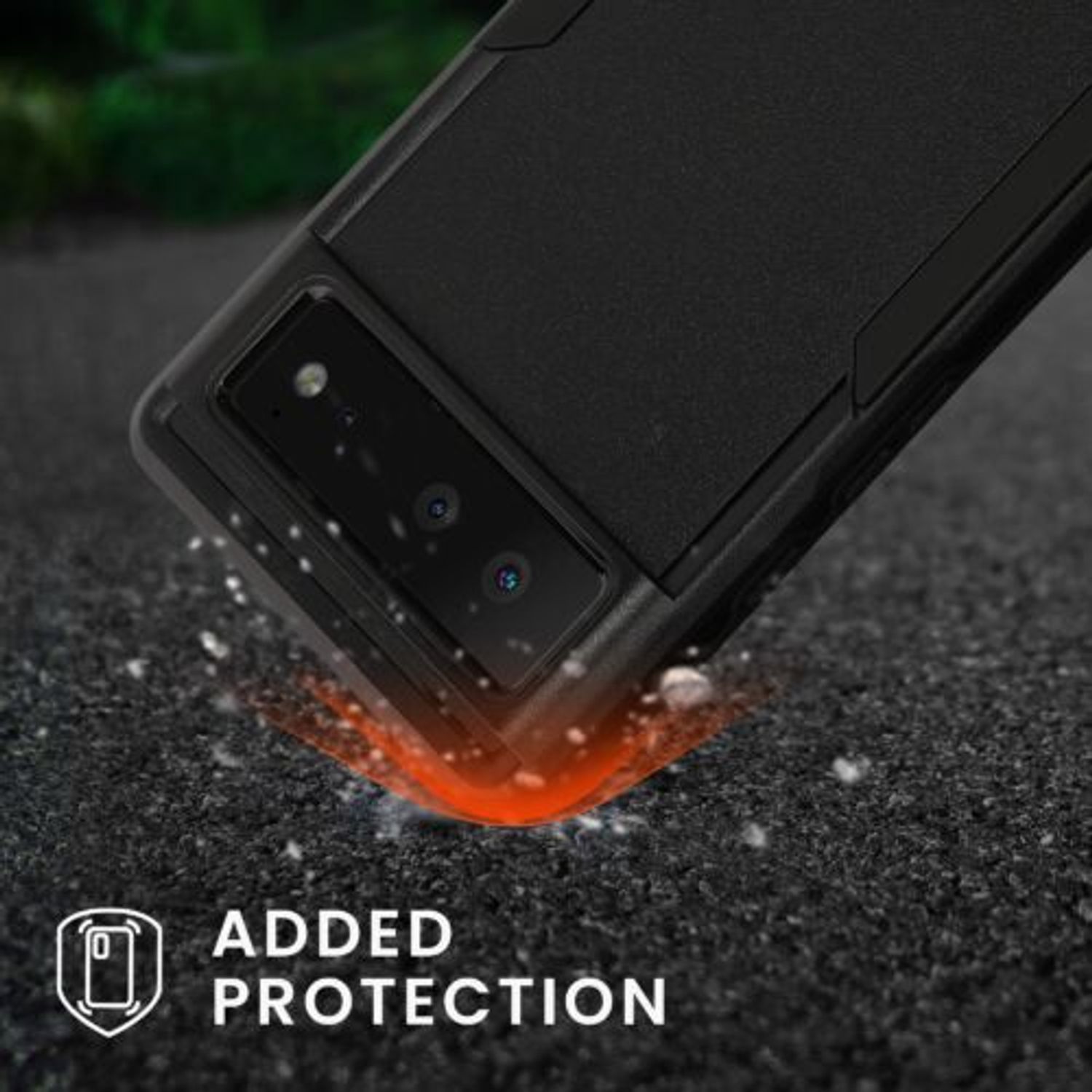 Husa Kwmobile pentru Google Pixel 6, Silicon, Negru, 59375.01 fotografia produsului View 3 L