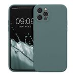 Husa Kwmobile pentru Apple iPhone 12 Pro, Silicon, Verde, 59352.207 fotografia produsului