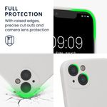Husa Kwmobile pentru Apple iPhone 13, Silicon, Alb, 59359.02 fotografia produsului View 3 S