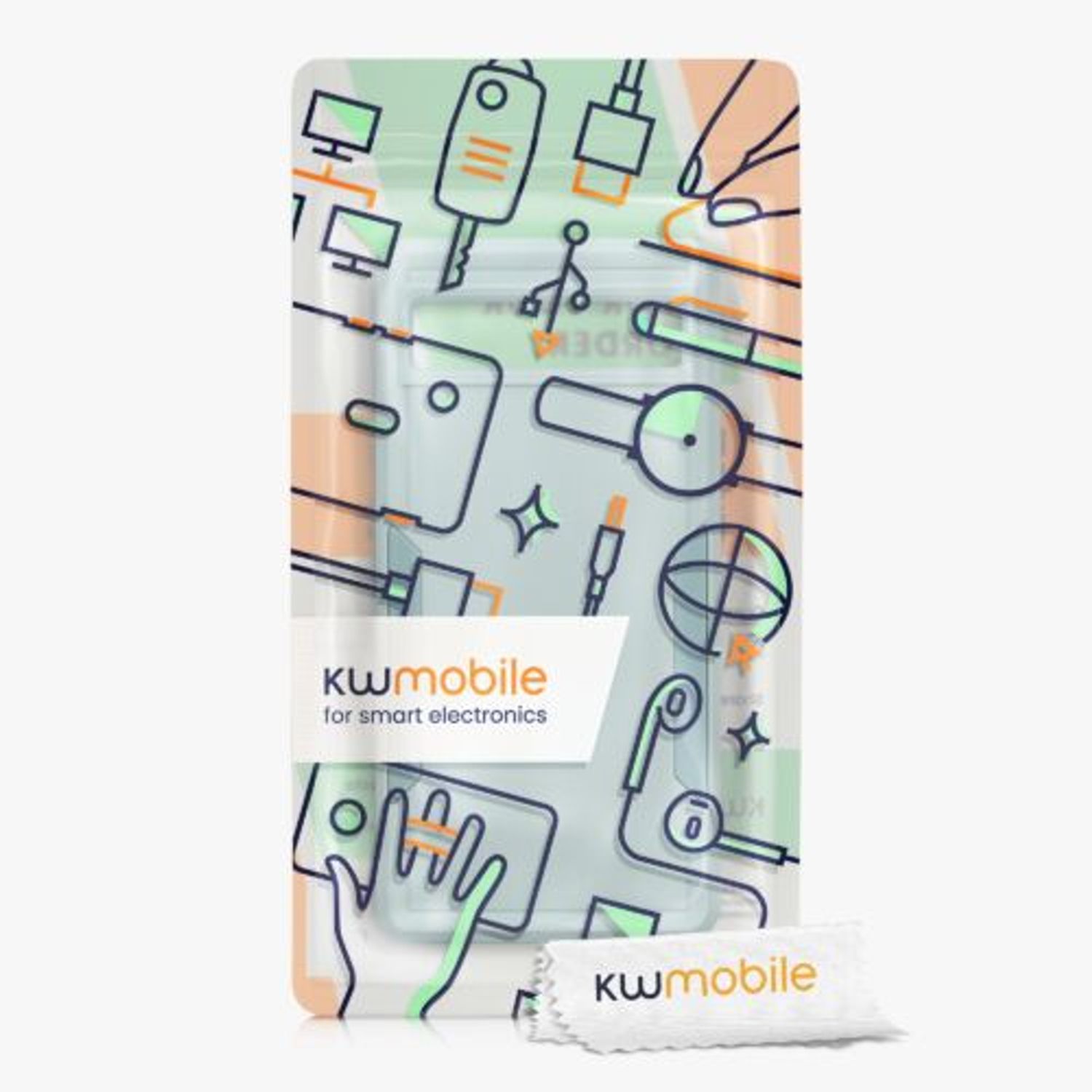 Husa Kwmobile pentru Google Pixel 6a, Silicon, Verde, 59376.71 fotografia produsului View 7 L