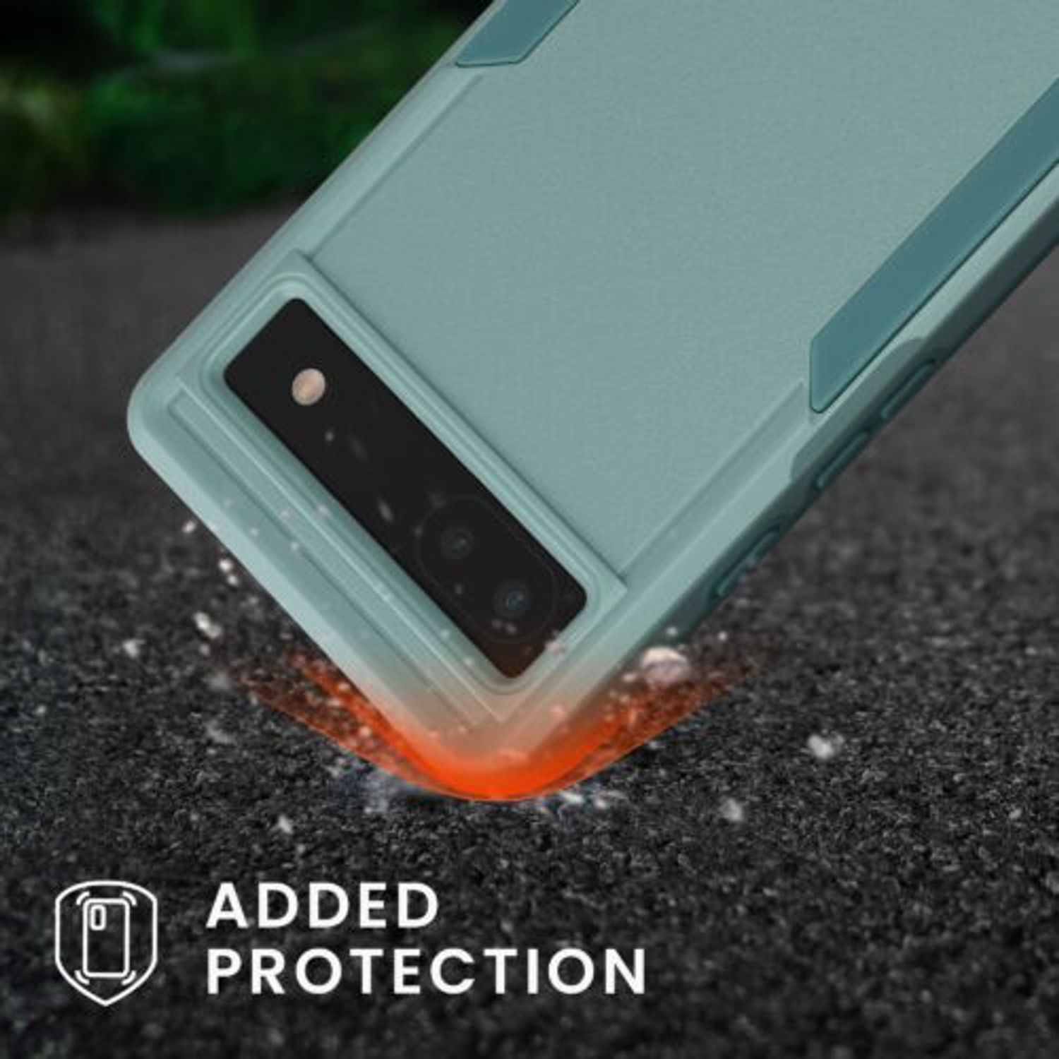 Husa Kwmobile pentru Google Pixel 6a, Silicon, Verde, 59376.71 fotografia produsului View 3 L