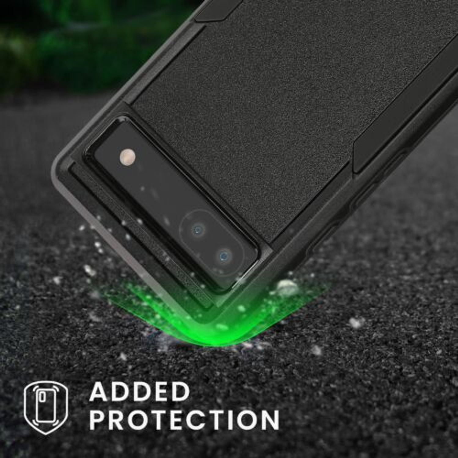 Husa Kwmobile pentru Google Pixel 6a, Silicon, Negru, 59376.01 fotografia produsului View 3 L