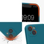 Husa Kwmobile pentru Apple iPhone 13, Silicon, Verde, 59359.57 fotografia produsului View 8 S