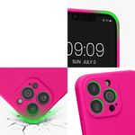 Husa Kwmobile pentru Apple iPhone 13 Pro, Silicon, Roz, 59360.77 fotografia produsului View 8 S