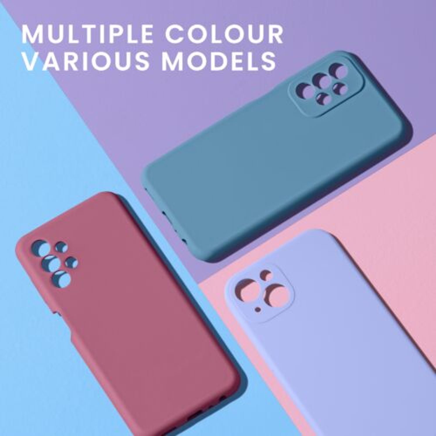 Husa Kwmobile pentru Apple iPhone 13 Pro, Silicon, Roz, 59360.77 fotografia produsului View 4 L