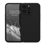 Husa Kwmobile pentru Apple iPhone 13 Pro, Silicon, Negru, 59360.01 fotografia produsului