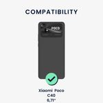 Husa Kwmobile pentru Xiaomi Poco C40, Silicon, Verde, 59394.169 fotografia produsului View 5 S